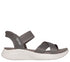 Sandale sport, dama, SKECHERS SLIP-INS ULTRA FLEX 3.0 NEVER BETTER 119975-DKTP gri, textil